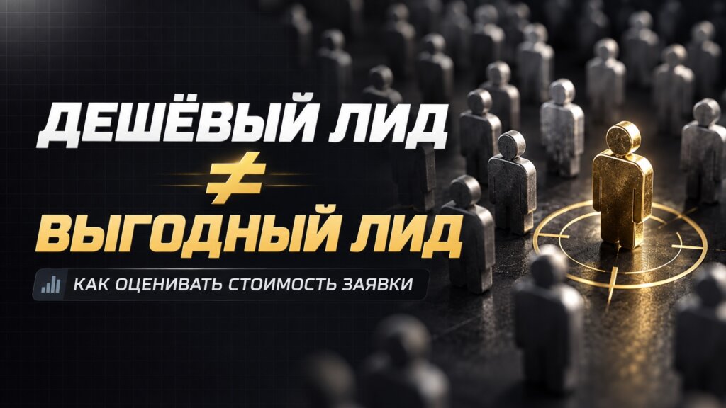 Дешёвый лид не всегда выгоден: как оценивать стоимость заявки в Яндекс Директе